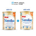 [CHỈ TỪ 20H 5-8.6 TẶNG QUÀ CHO ĐH 899K-SLCH] Sữa bột Similac 2+ 1.6kg đột phá dinh dưỡng 5G mới cho trẻ từ 2-6 tuổi  (Bao bì thay đổi theo từng đợt nhập hàng). 