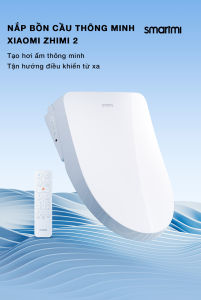 Nắp bồn cầu thông minh Xiaomi Zhimi 2 sấy khô khử khuẩn (Phiên bản có điều khiển từ xa)