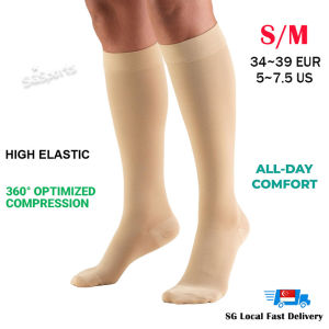 🇸🇬 Local Seller Compression Socks for Women and Men Circulation for Varicose Veins Calf Swelling