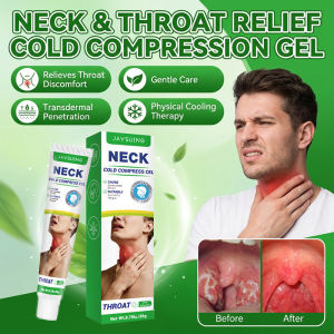 Cold Compress Gel/Cooling Gel/Neck Care Gel/Soothing Cooling Neck Care For Adults/Lift Firm Neck Wrinkle Care/Daily Care For Office Workers/Men Women
