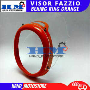 WINDSHIELD FAZZIO / COVER WINDSHIELD FAZZIO / VISOR HEADLAMP SPEEDOMETER YAMAHA FAZZIO 125 / TOPI HEADLIGHT FAZZIO FIBER