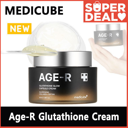 [Ready Stock] Medicube AGE R Glutathione Glow Capsule Cream 50ml Glutathione  Collagen + Peptide | Lazada Singapore