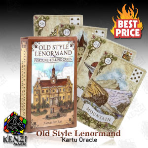 Kartu Oracle Old Style Lenormand Fortune Telling Cards Tarot Deck