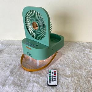 Kipas Angin + Baterai 2500 mAh  + Kapasitas Air 25 L + Bisa dilipat/ Kipas Mini Portabel Humidifi