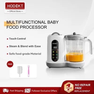 HODEKT Multifunctional Baby Food Maker Steamer Blender Processor For Infants