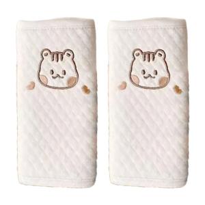Car Safety Belt Strap Cushion Pushchair Belt Pad Shoulder Strap Pad for Baby Kids Seatbelt Protector Cover Pad