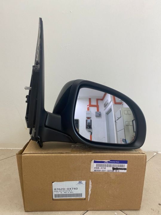 DOOR SIDE MIRROR RIGHT GENUINE PART (ORIGINAL) [ 876200X740 ] HYUNDAI