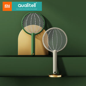 2021 New Xiaomi Qualitell 2 in 1 Rechargeable Electric Mosquito Swatter Mosquito Hand Held Housefly Mosquito Killer Anti Mosquito Repellent C1