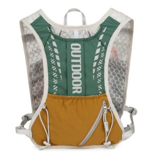 CLOTH Thoáng khí Áo vest chạy bộ hydrat hóa Thiết kế phản chiếu Nhẹ Ba lô hydrat hóa chạy bộ Thiết bị chạy bộ Chống nước Bộ hydrat hóa Ngoài trời