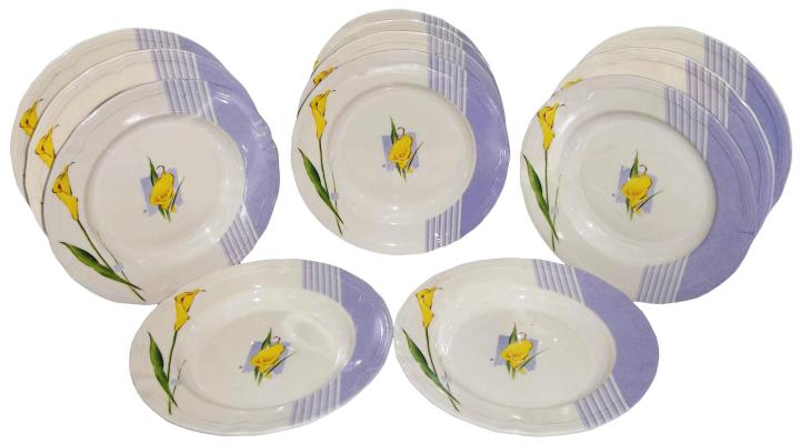 Nippon Ware 20 Piece Stoneware Dinnerware Set Nippon Ware 12-pc