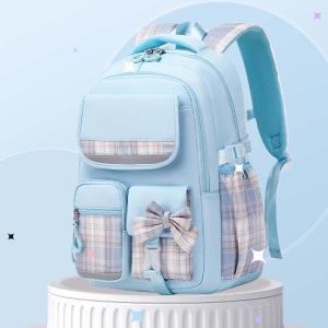 กระเป๋าเป้สุนัขอบเชยสำหรับเด็กผู้หญิง กระเป๋าเป้โรงเรียนประถมขนาดใหญ่สำหรับชั้น 1 ถึง 6