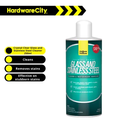 Yellowyellow HC-172 Crystal Clear Glass & Stainless Steel Cleaner & Watermark Remover 250ML
