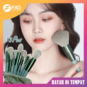 FXG - Free Pounch 13pcs Kuas Makeup Set Kosmetic Brush Powder Eye Shadow Foundation Blusher Blending Beauty TMW01