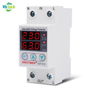 Vodool SVP-916 Adjustable Voltage Surge Protector Relay Limit Current Protection