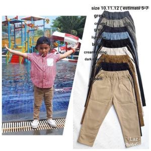 Celana Chino Panjang Anak laki laki 1-12 Tahun | Chino Anak Laki laki