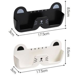 [OL] Rak Penyimpanan Kacamata Tempel Dinding Wadah Tempat Kacamata Gantung Bermotif Lucu / Kotak Freme Tempel Kacamata