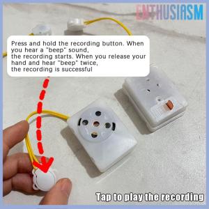 【Enthusiasm】🌟🌟【Hot Sale】🎈 Hộp thoại cho thú nhồi bông mô-đun âm thanh ghi âm Thiết bị ghi đồ chơi sang trọng