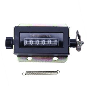 Mini Hiển thị chữ số Có thể đặt lại Máy đếm Bộ đếm kiểm đếm Thiết bị thể thao Máy bấm nhẫn ngón tay