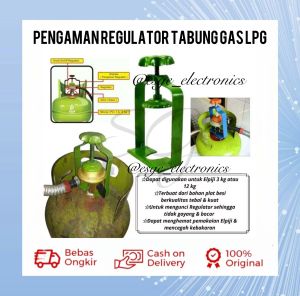 ORIGINAL PENGAMAN REGULATOR OWN PENGAMAN REGULATOR TABUNG GAS ELPIJI