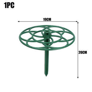3Pcs Stackable Garden Potted Plant Root Stem Support Stands Portable Useful Flower Shaping Fixing Racks Durable Green Plastic Flower Pot Base Support Brackets