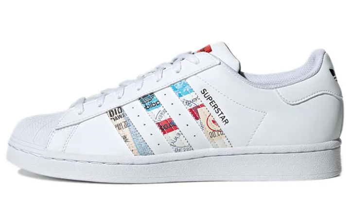 Multiple Color Adidas Adidas Originals Superstar Shoes 'White Multi Color' GY9023 | Lazada ...