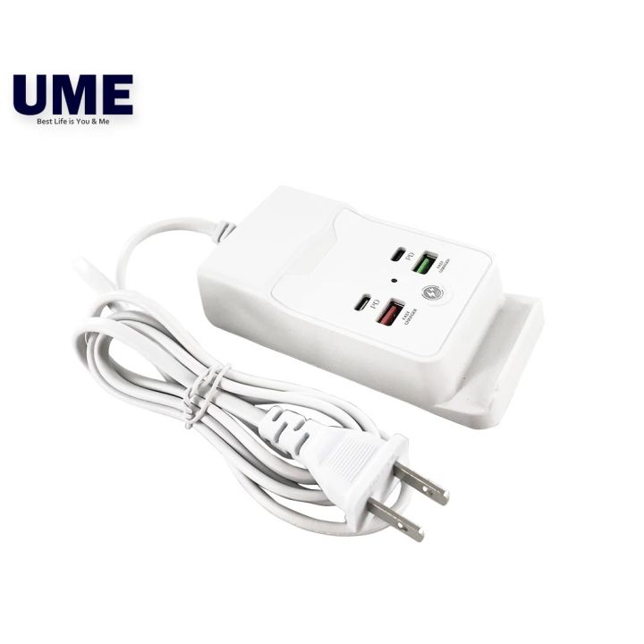 Fast Charger Phone Holder Dual Port USB Hub,Type-C PD20W Quick Charging  High Quality PD-400 Lazada PH