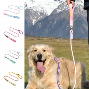 MAOMEI Màu chuyển sắc Dây dắt chó Công suất lớn Nylon Dây Dắt Chống Kéo Chống trốn thoát Chống rối Dây dắt huấn luyện thú cưng Dắt chó đi dạo