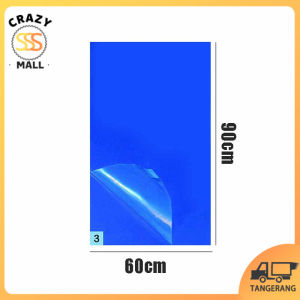 30pcs 24x36 Inch Sticky Mat Biru Blue Sticky Mats Perekat Debu Sepatu