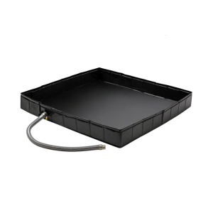 Foldable Shower Base Portable Shower Pan with Drain Pipe Foldable Shower Basin Shower Tent Awning Base Replacement