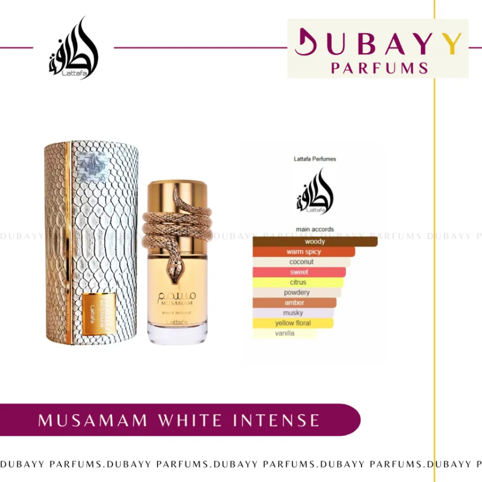 Musamam White Intense By Lattafa 100ml Edp | Lazada Singapore