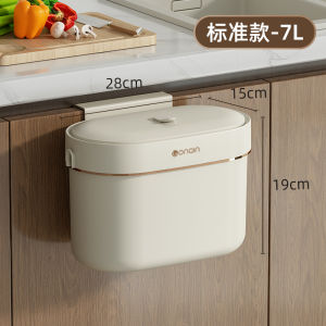 Rác nhà bếp Có Thể Treo Tường Thùng Rác vệ sinh gia đình Thùng Rác Có Thể Với Nắp Thùng Rác Chất Thải Lưu Trữ Bin