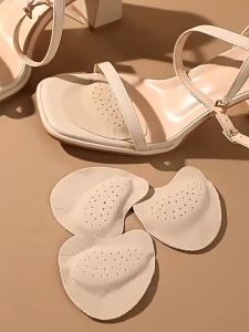 [Free Shipping] Summer Sandal Forefoot Pad Self-Adhesive Invisible Anti-Slip Patch High-Heeled Shoes Comfort Tool Anti-Pain Ultra-Soft Non-Slip Half-Size Insole