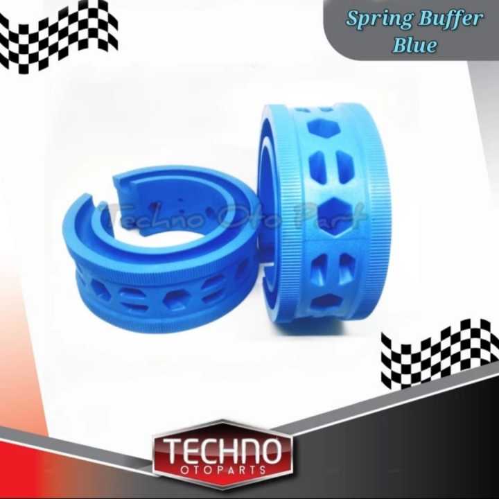 Spring Buffer Stabilizer Blue Toyota Vios Limo 2005 Gen1 Belakang ...