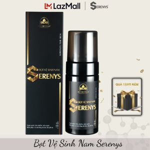 Dung dịch vệ sinh khử mùi dạng bọt cho nam Serenys 100ml