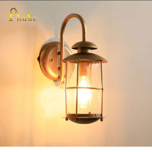 Phube Lighting Industrial Outdoor Wall Lamp Waterproof Metal Sconce for Patio & Garage | Vintage Style Durable & All-Weather Safe Lighting