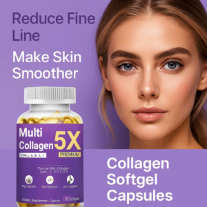 【Age 40+ with a face that looks 18】Whitening and Spot-Removing Collagen Soft Capsules Anti-aging Vitamin A Supplement