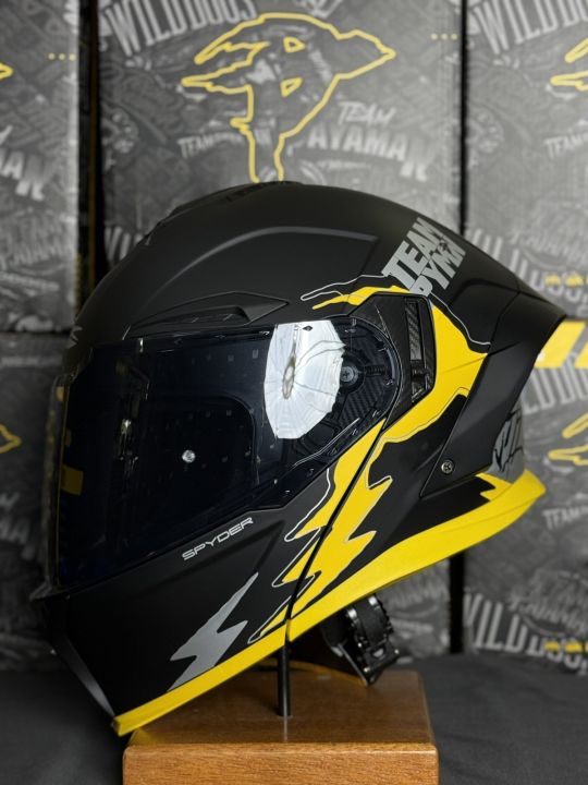 Watermax New Spyder Helmet Spyder X Team Payaman Icon GD Modular