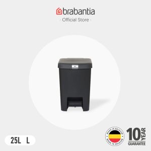 BRABANTIA StepUp Pedal Bin 25L - Dark Grey
