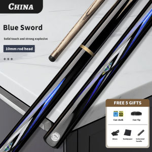 10mm Small Tip Pool Cue with Ash Wood Shaft | LIVEX 3/4 Joint for 9-Ball & Snooker Includes Pro Kit