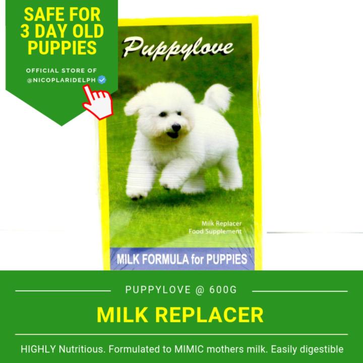 View of PuppyLove Dog Milk Replacer with Nutritious High Protein Formula for ...