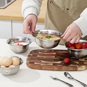Stainless Steel Baby Bowl - 316 Deepened Childrens for Home School Lunch and Everyday Mealtimes Easy to Store Easy to Use Practical Design Daily Use Home Use Ready for Gifting