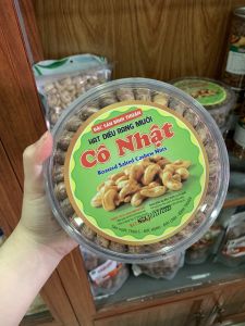 Loại đặc biệt - Hạt Điều rang muối  loại A  xếp hộp đủ  500g chuẩn từng hạt