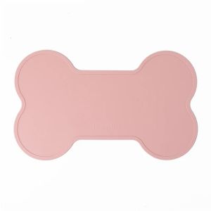 V.TOP Pet Bone Meal Mat / Alas Tatakan Makan Anjing Kucing Anti Slip / Alas Makan Anjing Kucing Easy Washing