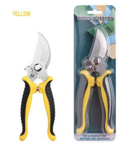 Gardening Pruning Shears Heavy Duty Pruner Plant Scissors Steel Cutter Adjustable for Planting Bonsai Flowers Cutting Branches Fruit Trees Plants Gardening Tools