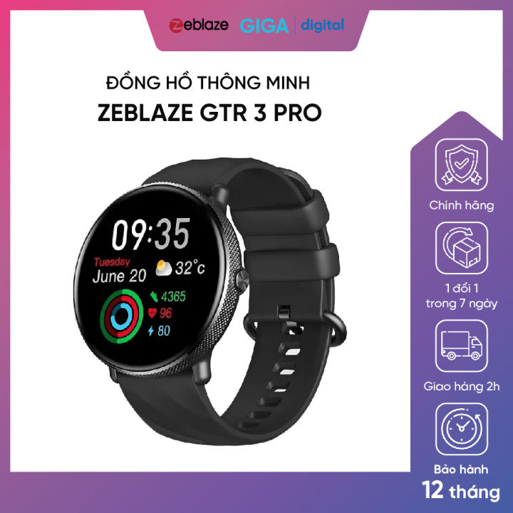 [SIÊU GIẢM GIÁ] Đồng hồ thông minh Zeblaze GTR 3 Pro - Màn hình Amoled ...