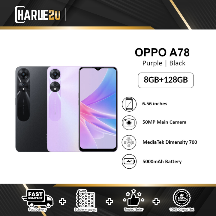 OPPO A78 5G Smartphone (8GB RAM+128GB ROM) | Original OPPO Malaysia ...