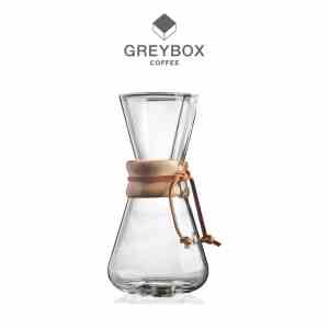 CHEMEX Glass Coffeemaker Classic 3-Cup Clear