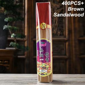 380Pcs Natural Sandalwood Incense Stick Holder Buddha Joss Sticks Incense Burner Home Fragrance 天然熏香 沉香 檀香 天然艾草 线香 佛香 香道礼佛 线香 香薰