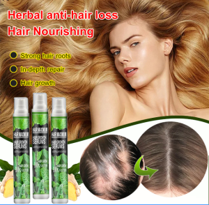 Hair Loss Hair Growth Spray Ginger Hair Growth Spray Natural Anti Hair Loss Products Fast Growing Treatments Germinal Liquid For Men Women Hair Lotion Spray Anti-Hair Loss