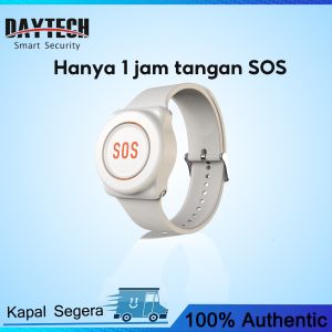 Daytech Bel Pintu Alarm Darurat Wireless Waterproof Bel Panggil Perawat Lansia/Orang Sakit